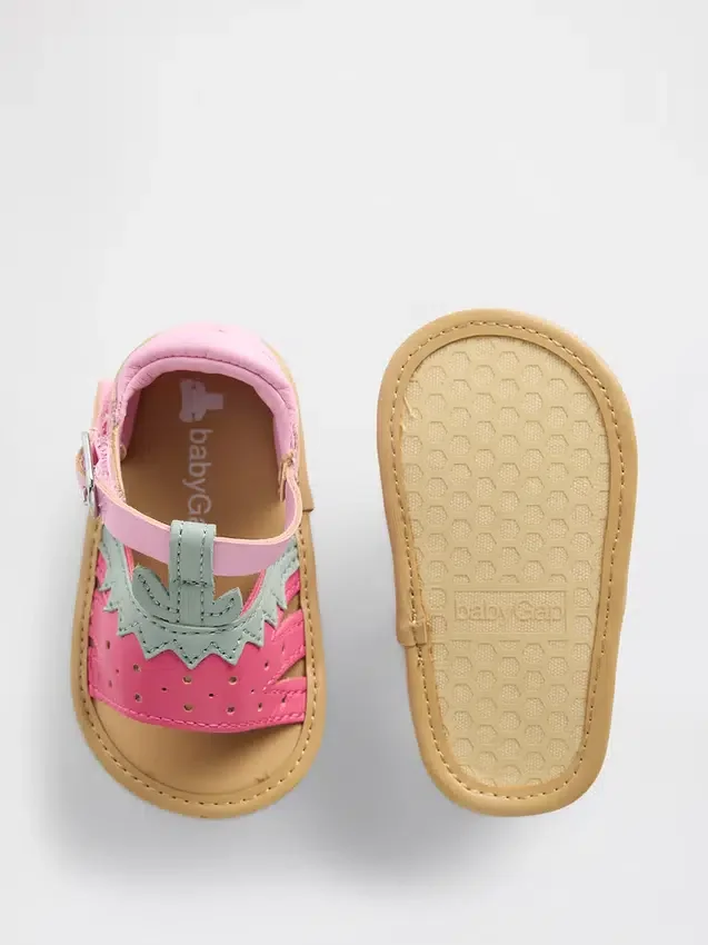Baby Strawberry Sandals