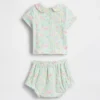 Baby Tinyrib Peter Pan Bodysuit Set