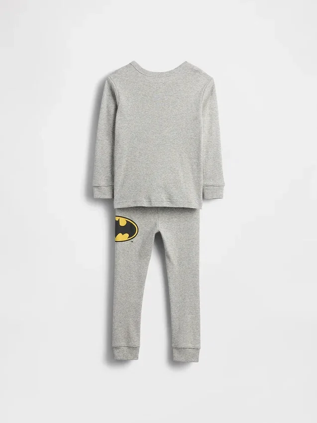 Baby & Toddler Batman Organic Brushed Cotton Pj Set