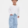 Baby & Toddler Bow Horseshoe Jeans