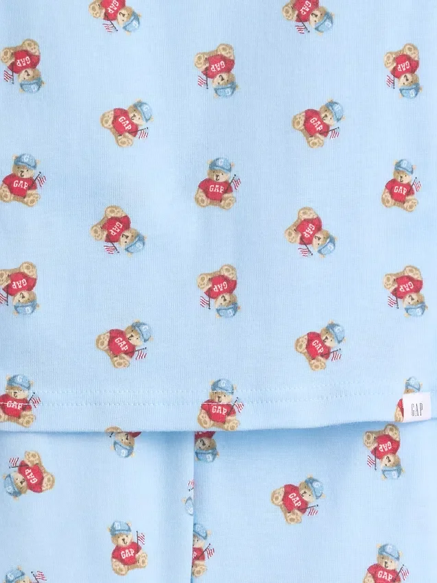 Baby & Toddler Brannan Bear Organic Brushed Cotton Pj Short Set