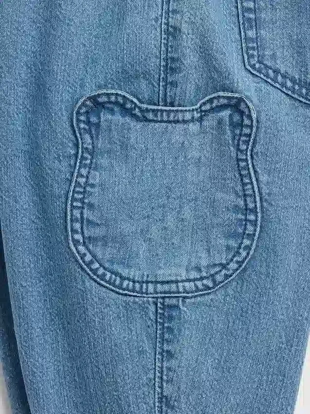 Baby & Toddler Brannan Bear Pocket Pull-On Barrel Jeans