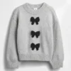 Baby & Toddler Cashsoft Bow Sweater