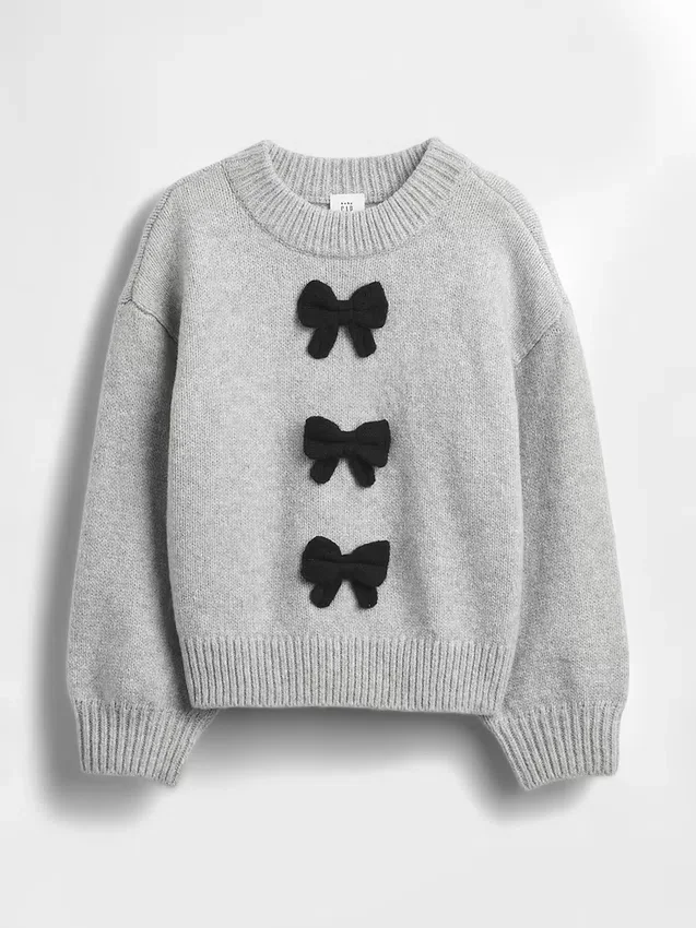 Baby & Toddler Cashsoft Bow Sweater