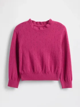 Baby & Toddler Cashsoft Pointelle Sweater