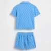 Baby & Toddler Checkered Terry Resort Outfit Set