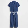 Baby & Toddler Cotton Gauze Outfit Set
