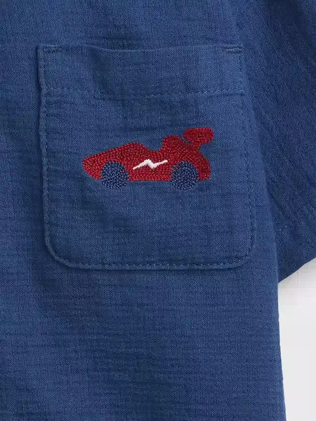 Baby & Toddler Cotton Gauze Outfit Set