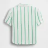 Baby & Toddler Cotton Gauze Print Polo Shirt