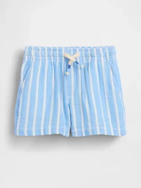 Baby & Toddler Cotton Gauze Print Pull-On Shorts