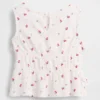 Baby & Toddler Crinkle Knit Bow Top