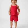 Baby & Toddler Crochet Scalloped Pull-On Shorts