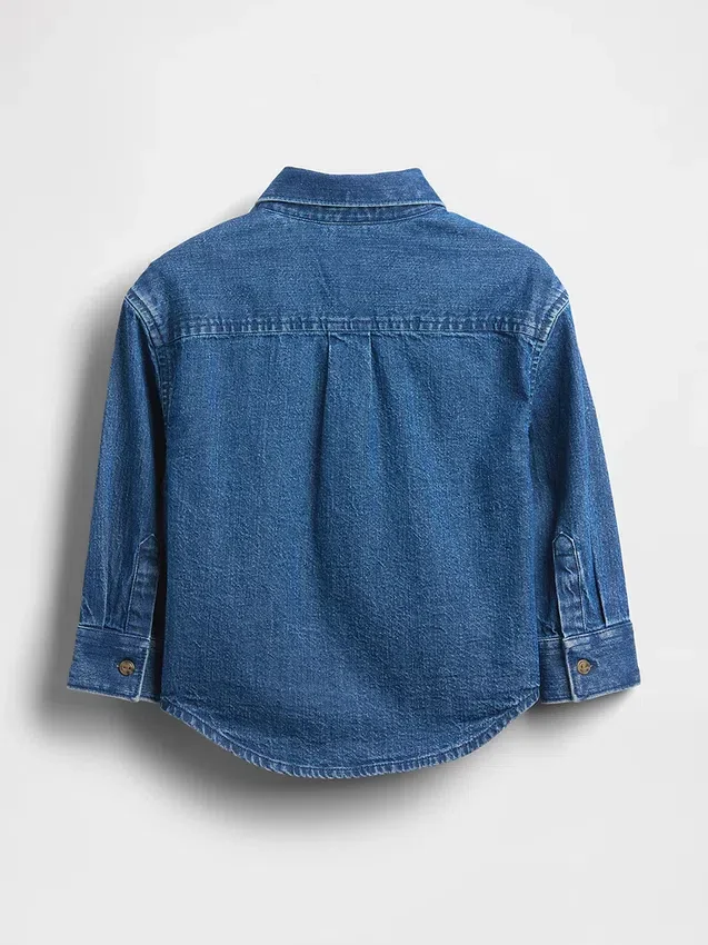 Baby & Toddler Denim Big Shirt