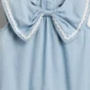 Baby & Toddler Denim Bow Outfit Set
