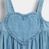 Baby & Toddler Denim Heart Tank Dress