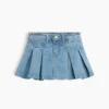 Baby & Toddler Denim Pleated Skort