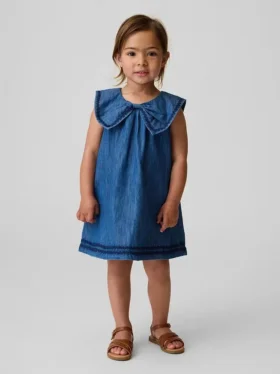Baby & Toddler Denim Sailor Dress