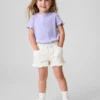 Baby & Toddler Denim Stride Pull-On Ruffle Shorts