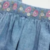 Baby & Toddler Embroidered Denim Dress