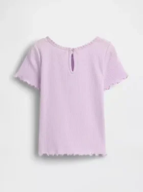 Baby & Toddler Embroidered Ice Cream Rib T-Shirt