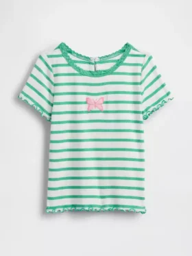 Baby & Toddler Embroidered Rib T-Shirt