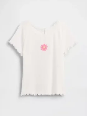 Baby & Toddler Embroidered Rib T-Shirt