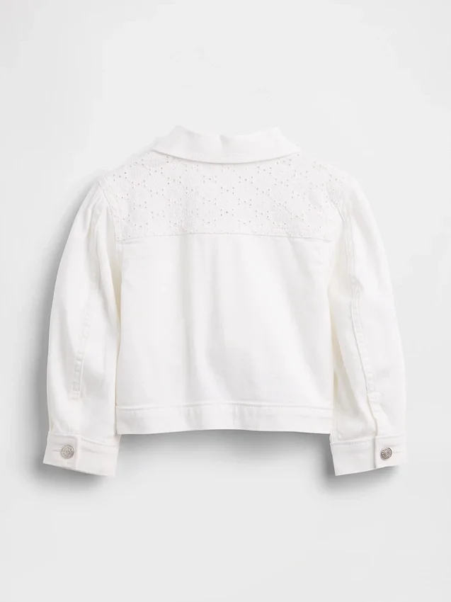 Baby & Toddler Eyelet Denim Jacket