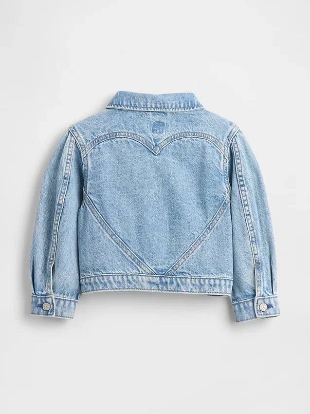 Baby & Toddler Heart Denim Jacket