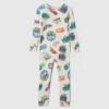 Baby & Toddler Hot Wheels Organic Brushed Cotton Pj Set