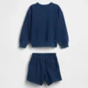 Baby & Toddler Indigo Terry Outfit Set