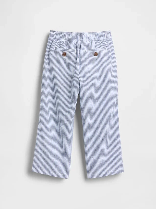 Baby & Toddler Linen-Cotton Pull-On Pants