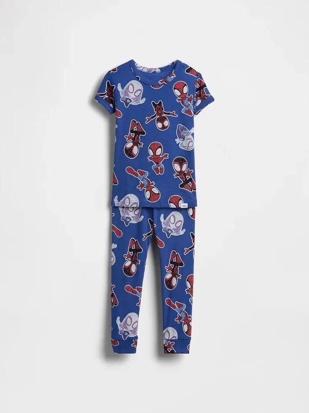 Baby & Toddler Marvel Organic Brushed Cotton Pj Set