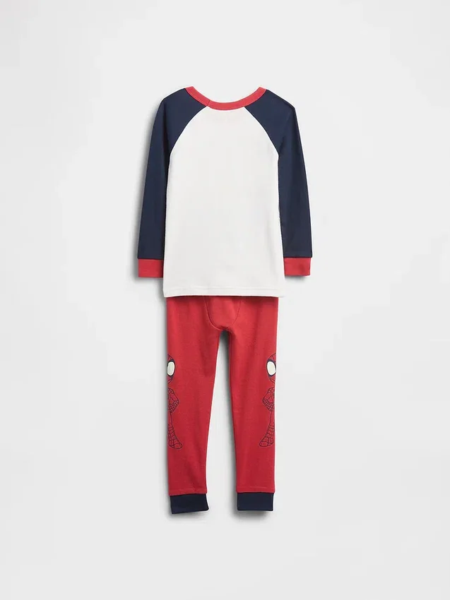 Baby & Toddler Marvel Organic Brushed Cotton Pj Set