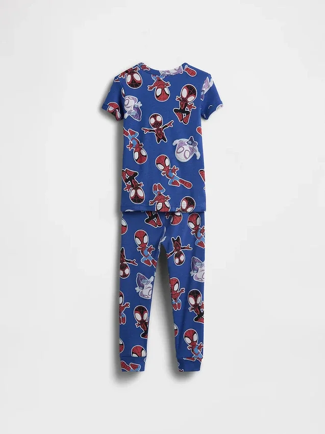 Baby & Toddler Marvel Organic Brushed Cotton Pj Set