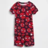 Baby & Toddler Marvel Organic Brushed Cotton Pj Short Set