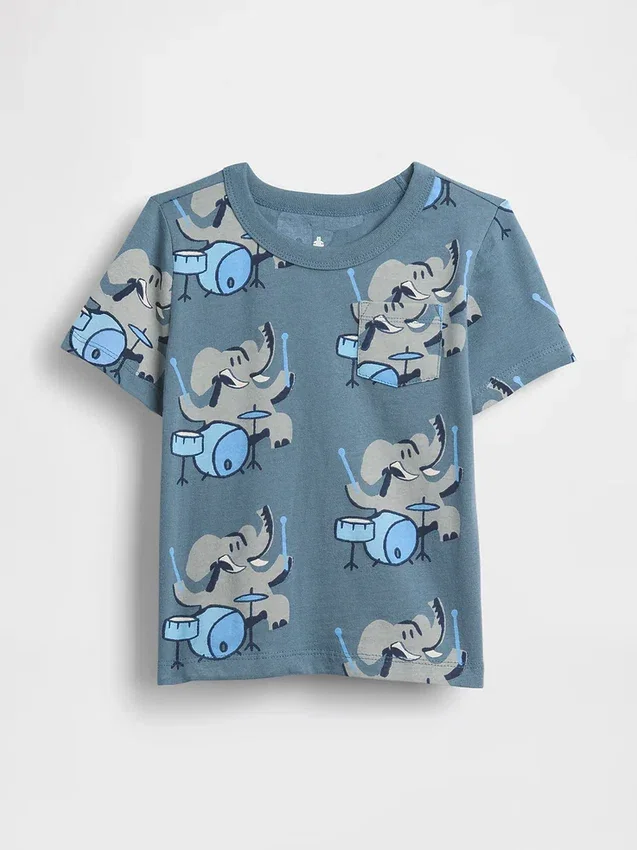 Baby & Toddler Mix & Match Pocket T-Shirt