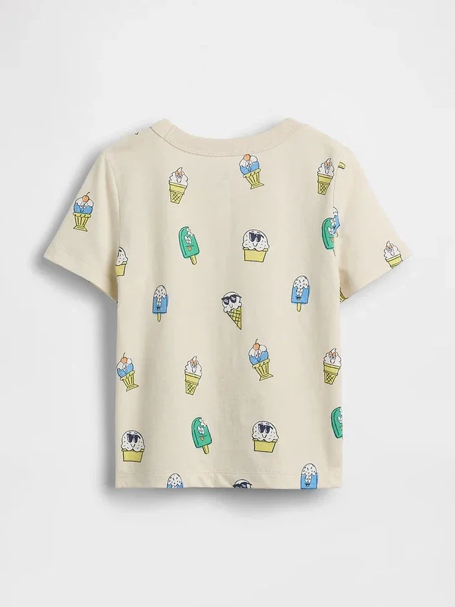 Baby & Toddler Mix & Match Print Pocket T-Shirt