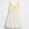 Baby & Toddler Mixed Media Apron Dress