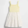 Baby & Toddler Mixed Media Apron Dress