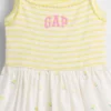 Baby & Toddler Mixed Media Apron Dress