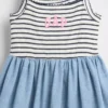 Baby & Toddler Mixed Media Apron Dress