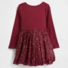 Baby & Toddler Mixed Media Bubble Dress