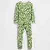 Baby & Toddler Organic Brushed Cotton Bats Pj Set