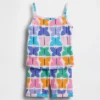 Baby & Toddler Organic Brushed Cotton Butterfly Pj Cami Short Set