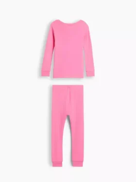 Baby & Toddler Organic Brushed Cotton Glow-In-The-Dark Skeleton Pj Set
