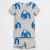 Baby & Toddler Organic Brushed Cotton Gorilla Pj Short Set