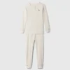 Baby & Toddler Organic Brushed Cotton Henley Pj Set
