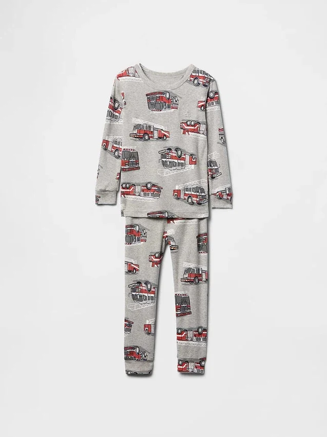 Baby & Toddler Organic Brushed Cotton Pj Set
