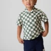 Baby & Toddler Organic Cotton Poplin Print Shirt