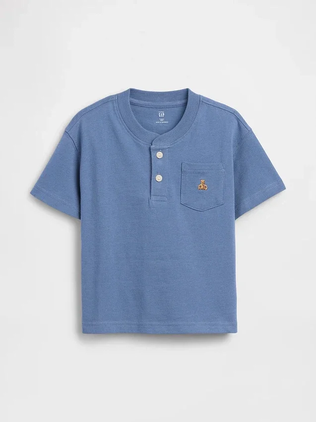 Baby & Toddler Pocket Henley T-Shirt